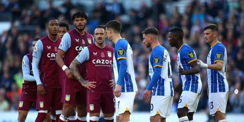 Chấn thương tàn phá tuyến giữa Villa và hàng thủ Brighton